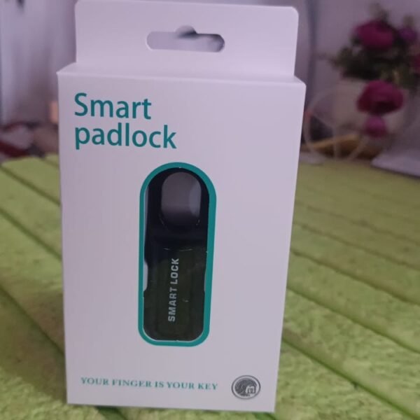 Small USB Rechargeable Smart Fingerprint Padlock for Locker