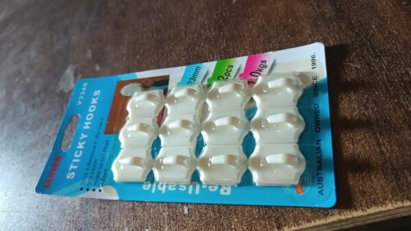 d939ec47-c322-49db-880e-7a8de6dc6c56.jpg Small Adhesive Hooks for Wall Hanging Adhesive Hooks (12 pcs Set)