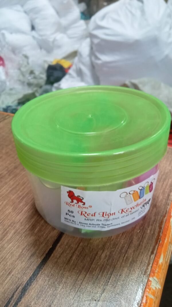 50Pc Keychain Tag Label Used For Decorative Purpose On Keys And All.