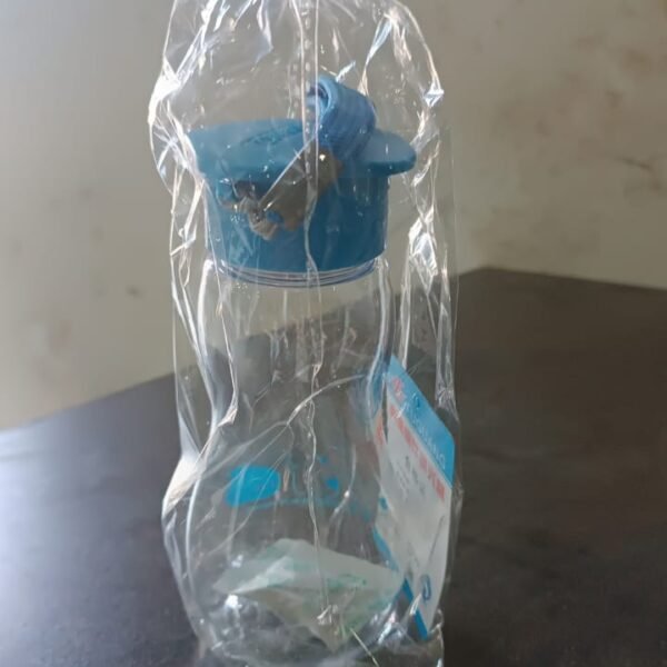 Transparent Travel Portable Water Bottle with Carry Straps (280 ML / 1 Pc)