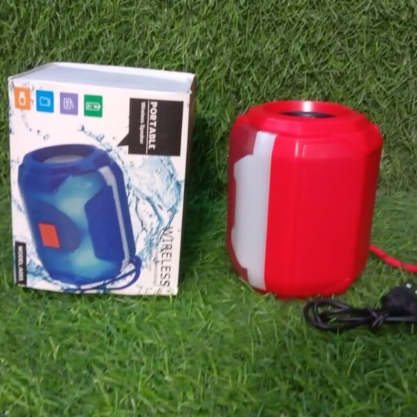 Wireless Portable Bluetooth DJ Bass Speaker , Rechargeable Media Player