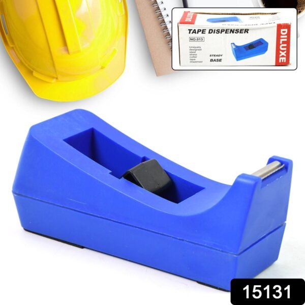 db6bf799-ae66-40b6-bd30-8e8ce8fc2f49.jpg Plastic Tape Dispenser Cutter for Home Office use (1 pc / Big)