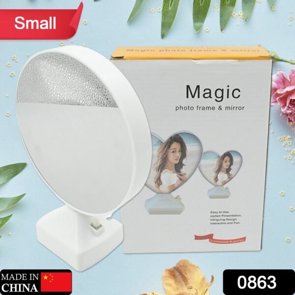dccd377d-f275-4d30-a368-cf204cf6c63a.jpg Plastic 2 in 1 Mirror Come Photo Frame with Led Light