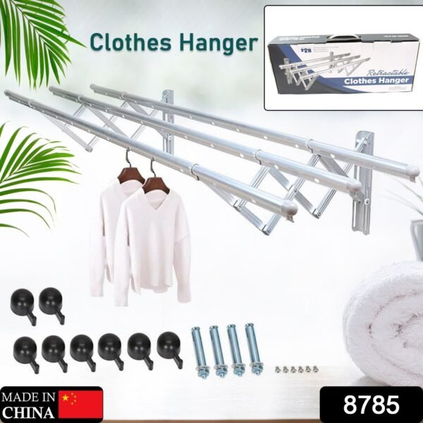 Clothes Rail Rack for Drying Clothes with Foldable Airer & Towel Holder for Home