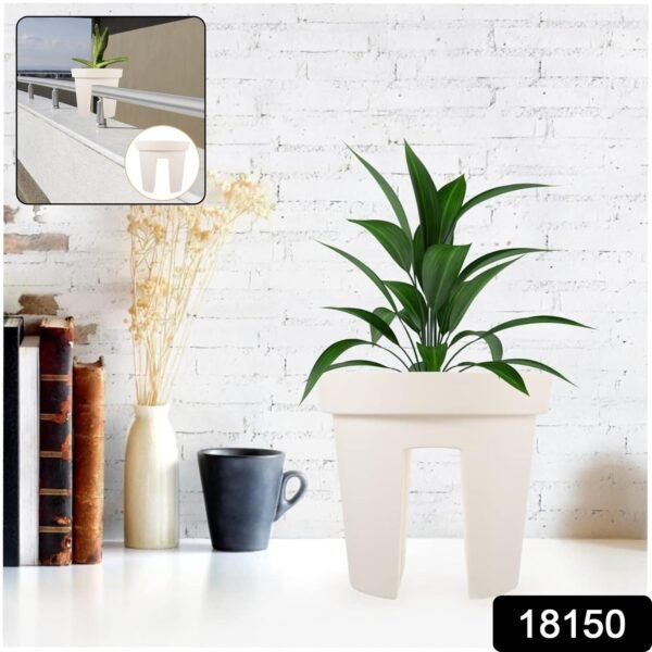 Riding Pot Bling Decor Creative Flowerpot Balcony Flower Pot (1 Pc / MOQ :- 2 Pc)