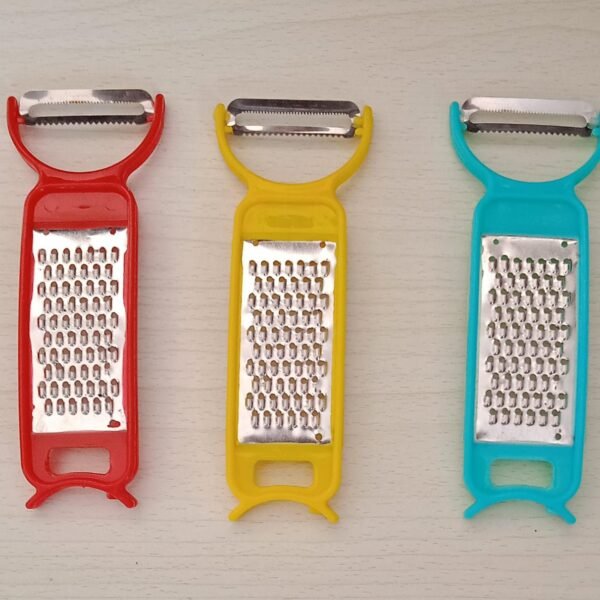 3-in-1 Peeler, Grater & Cutter Set for Kitchen (12 Pc Set)