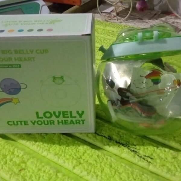 de6108d8-464e-4152-be55-1622eab6bc6a.jpg Donut Water Bottle Sipper Bottle (1 pc / 400 ML Approx)