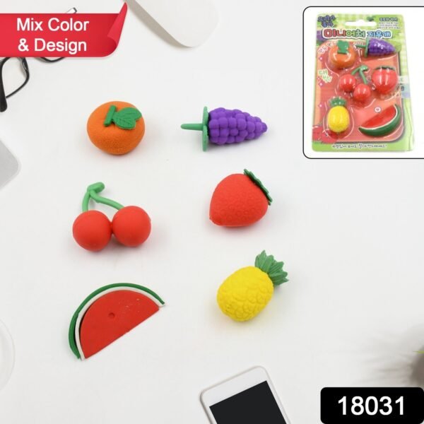 de75db80-b1b8-48d1-93c4-08973407d81d.jpg 3D Mix Design Fancy & Colorful Erasers – Novelty Set for Kids & School Prize (1 Set)