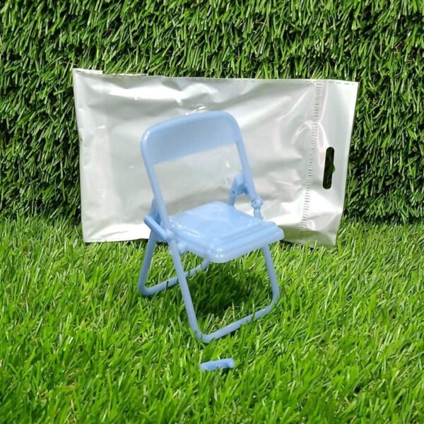 Chair-Shaped Mobile Stand – Stylish Phone Holder for Home & Office Use (1 Pc)
