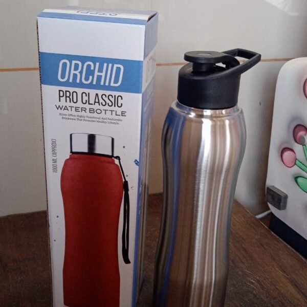 deab5e5c-dfb0-4638-8693-9b0aac82e3d5.jpg Stainless Steel Double Wall Vacuum-Insulated Drink Water Bottle (1000 ML Approx)