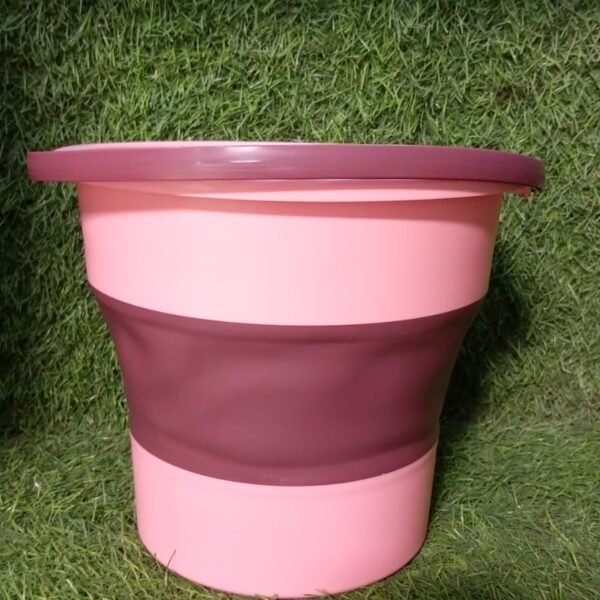 Water Bucket Folding High Capacity Foldable Hanging with Handle Bathroom Products