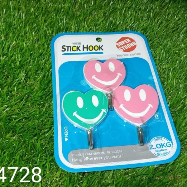 def8b9f9-9f22-4dd1-a1f6-b1f8adab740b.jpg Plastic Self-Adhesive Kitchen 3Pc Hooks