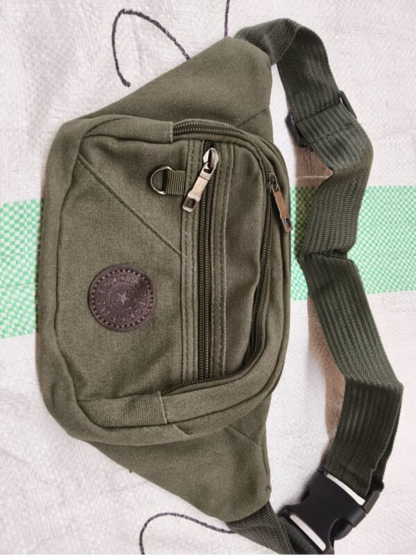 df0130dc-2403-4d96-b8ce-8b85a467c31f.jpg Stylish Multi-Pocket Black Waist Bag / Fanny Pack (1 Pc / Mix Design)