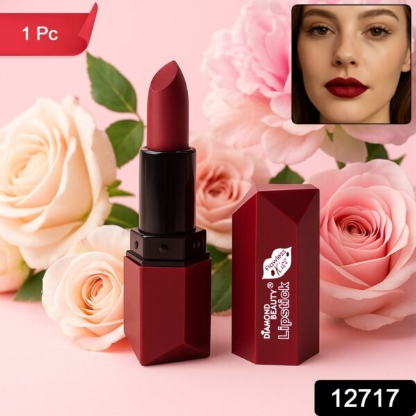 Diamond Beauty Flawless Kiss Matte Lipstick (1 Pc)
