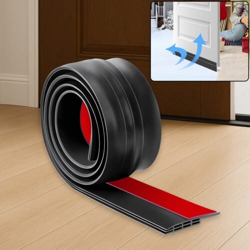 1 Meter Self-Adhesive Silicone Door Bottom Seal Strip (1 Mtr / 1 Pc)