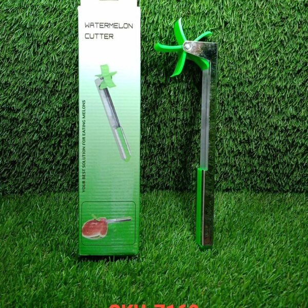 Stainless Steel Washable Watermelon Cutter – Windmill Slicer & Peeler
