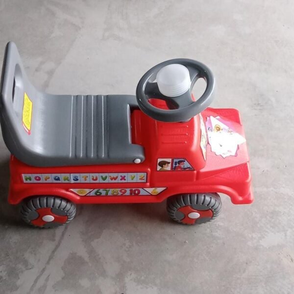 Kids Baby Ride-On Push Car with Musical Horn & Backrest – Perfect Toy for Toddlers