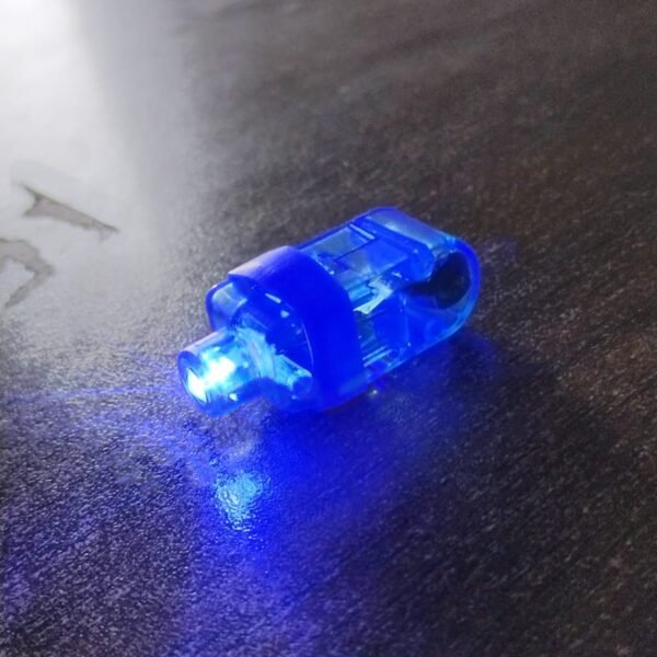 e01f2288-6b39-456f-90bf-3cdb7d5631d4.jpg Light up Finger Tips, Clear Mini Rings, LED Glow Ring with Elastic Band (1 Pc)