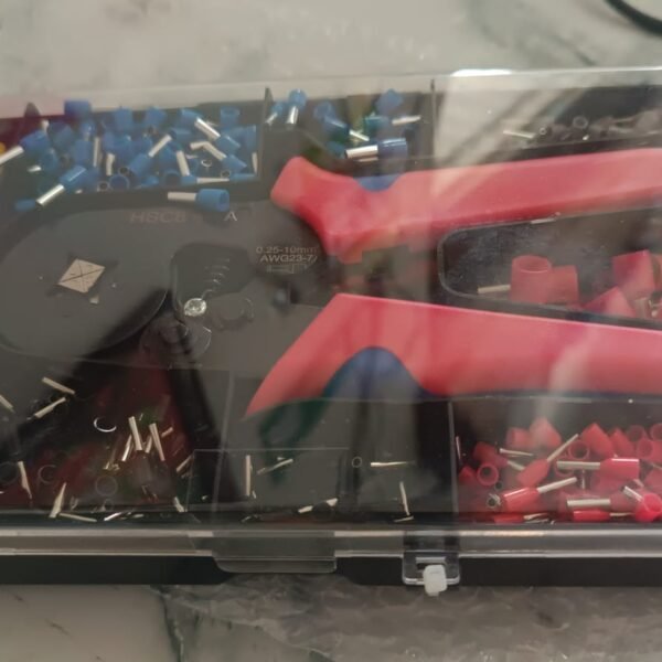 Approx 1200 Piece Ferrule Crimping Tool Kit Set