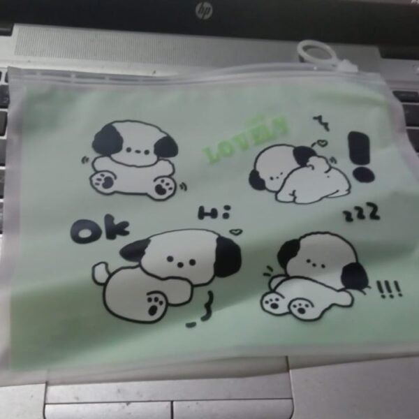 Reusable Multipurpose Pouch Pen Stationary Case Travel,   (1 Pc/ Mix Design)