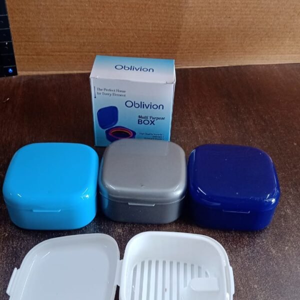 e20dfc5b-5b58-4bd7-8d3c-283f35a7f26e.jpg Oblivion Multi-Purpose Storage Box, DENTURE CASE (mix color & 1 Pc)