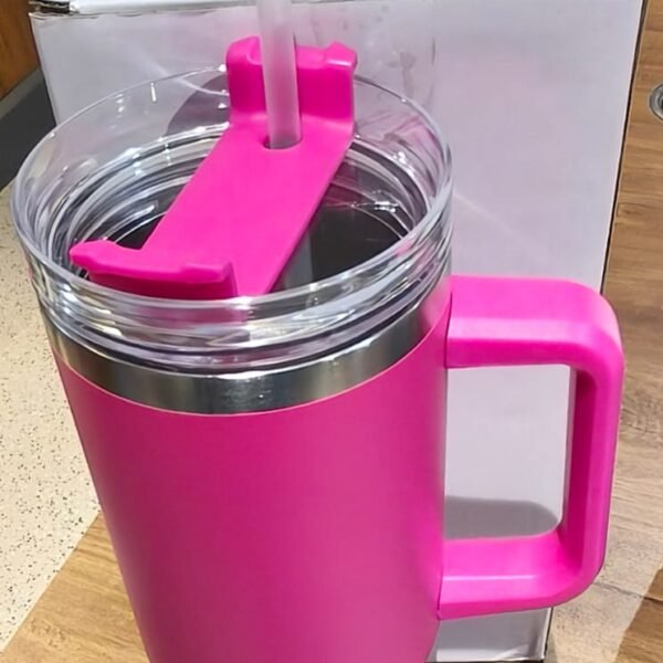 Pink Extra Large Insulated Travel Mug, Tumbler (1200ML - 1 Pc)