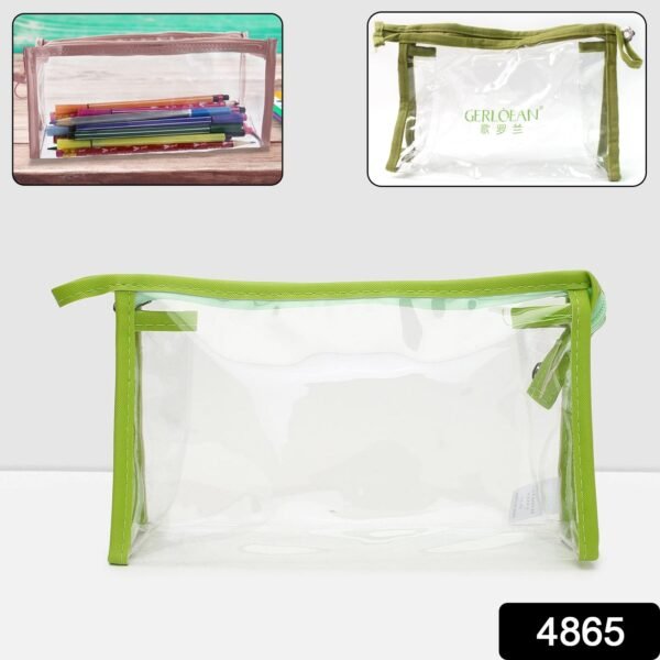 e28256f4-f44e-45fe-9f75-506e2149cbdd.jpg Transparent Zipper Closing Pouch (1 Pc)