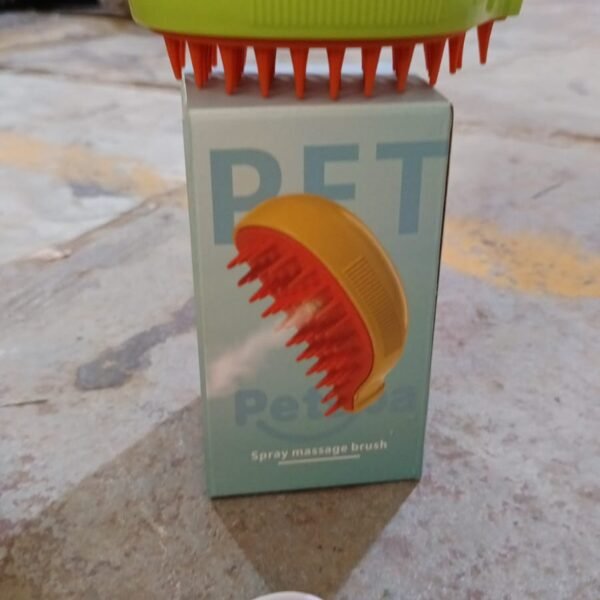 3-in-1 Cat Steamy Brush – Self-Cleaning Pet Grooming & Hair Removal Comb