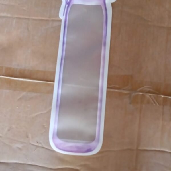 Food Storage Bag Bottles Shape Ziplock Bags Reusable (1 Pc / 500 ML)
