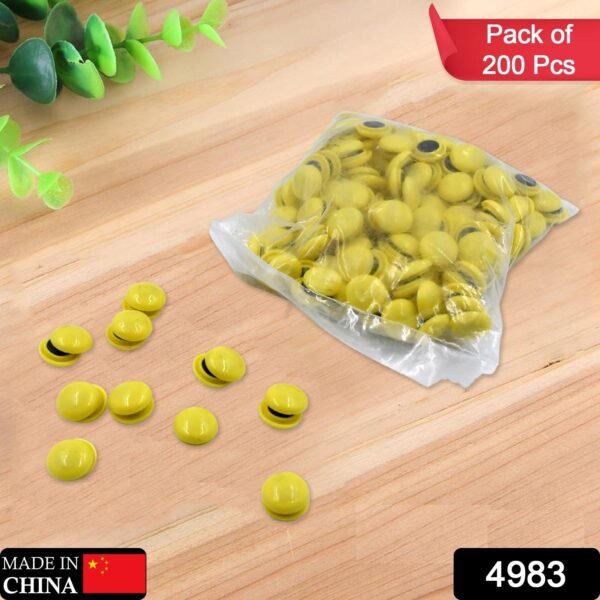 White Board Magnetic Particle Circle 2cm Color Magnetic Magnetic Buckle (Pack of 200pc)