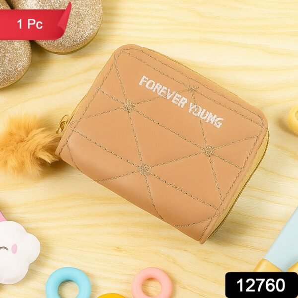 e4fa9306-e137-42a8-932e-245eb0adefdb.jpg Stylish Kids Wallet with Soft Fur Zip Puller (1 Pc)