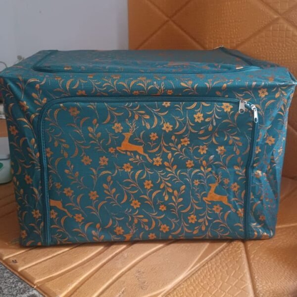 Zippered Closet Storage Box with Lid, With Window (50×40 Cm / 1 Pc)