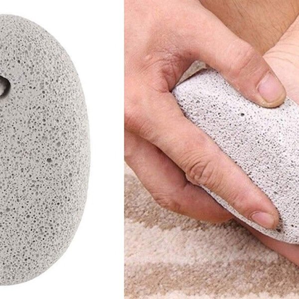 Oval Shape Stone Foot, Heel Scrubber For Unisex Foot Scrubber Stone