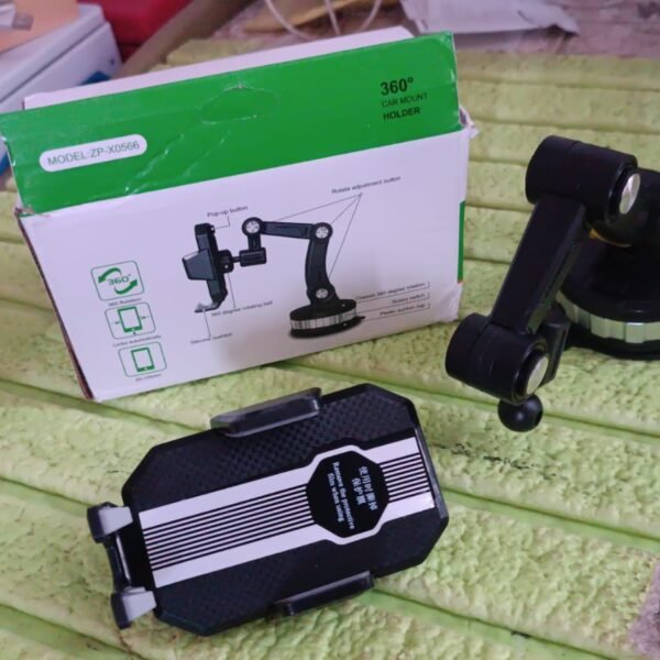 e6fcfc9a-8e7a-4d49-9a14-b740c3e99575_dc010380-33d1-4317-b15f-b3df8d3a694a.jpg 360° Rotation Car Phone Holder Mount (1 Pc)