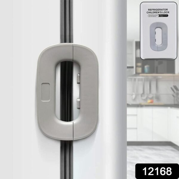 e7337821-4a57-43d3-b1a0-012e9f57de22.jpg Fridge Freezer Door Lock -Baby Safety Child Lock