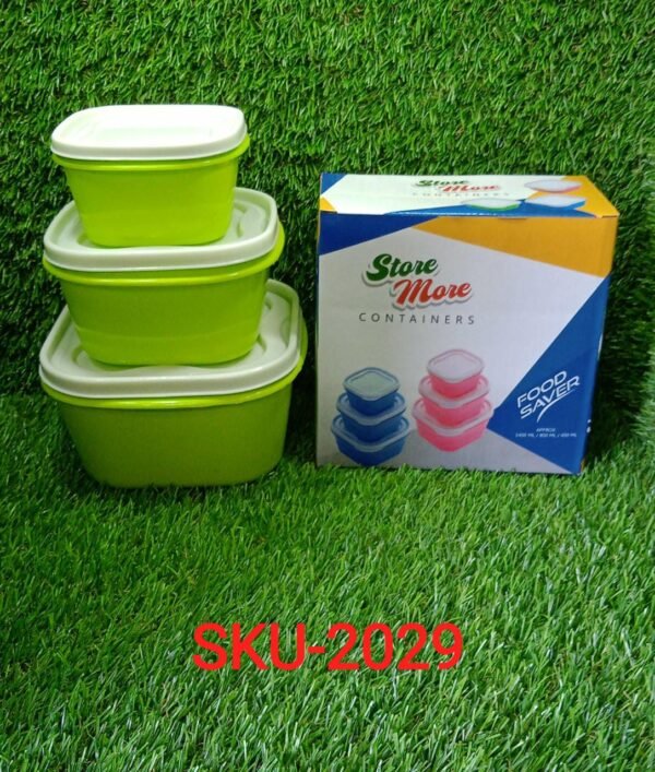 3 Pc Multi-Purpose Container used in all kinds of household