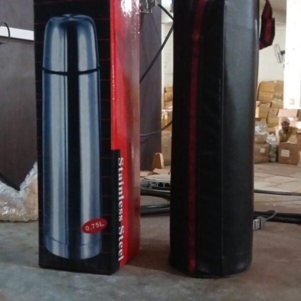 Stainless Steel Vacuum Flask with Cover for Hot & Cold Drinks (750 ML)