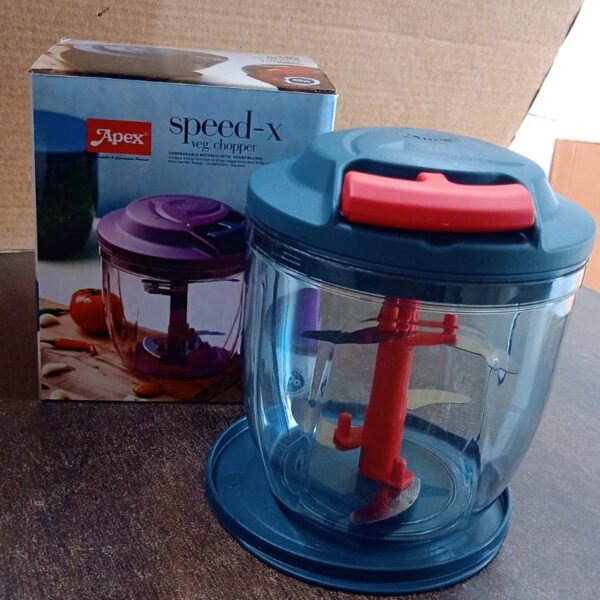 Apex Speed-X Hand-Powered Vegetable Chopper (1000 ML)