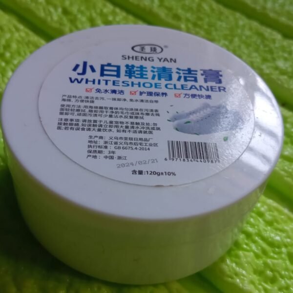 Shoe Polish Stain Remover Cleansing Cream for Sneakers & Leather