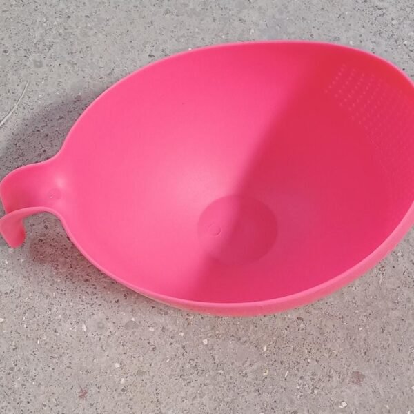 Rice Bowl Thick Drain Basket with Handle