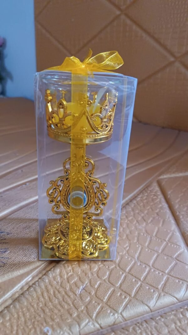 e9962204-0dc7-4051-9ad3-9007247a1f66.jpg Flower Diwali Candle Holder with Plastic Stand , Diwali(1 Set)