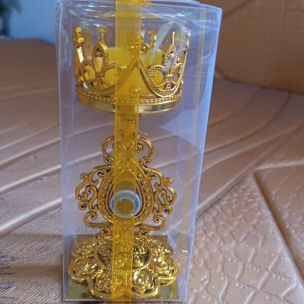 e9962204-0dc7-4051-9ad3-9007247a1f66.jpg Flower Diwali Candle Holder with Plastic Stand , Diwali(1 Set)