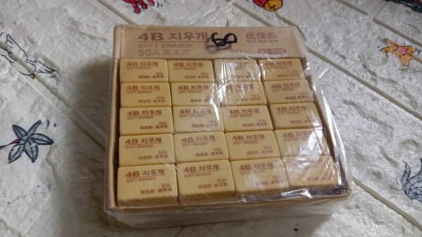 Pencil Eraser Professional 4B Drawing Eraser Art Soft Eraser for (60 Pc Pack)