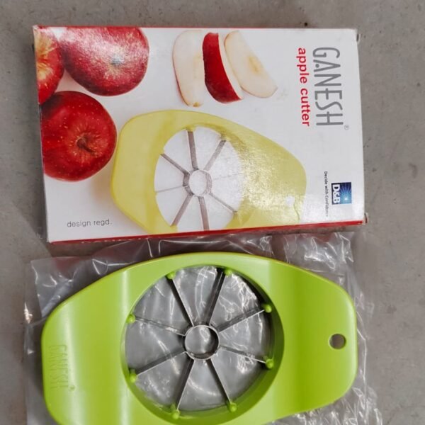 e998c9ac-3967-4690-8a60-7903b11a6104.jpg Ganesh Plastic & Stainless Steel Apple cutter (colors may vary)