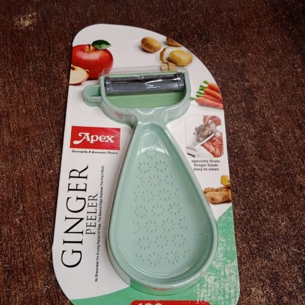 Apex Multipurpose Ginger Peeler with Stainless Steel Dual Blade