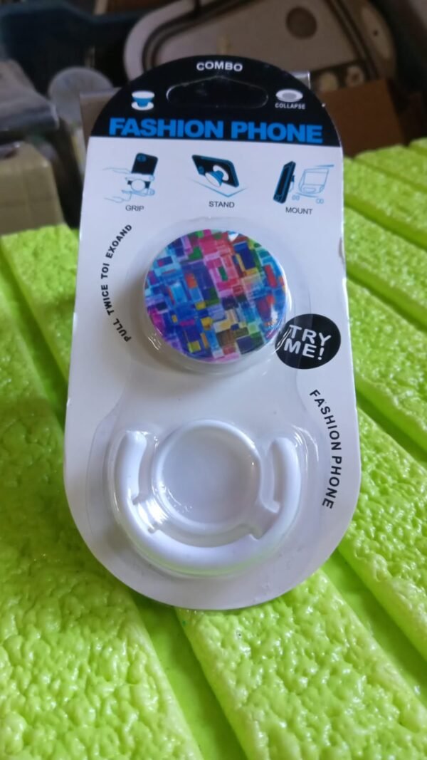 Fashion design mobile phone holder smart phone bracket, Phone Stand & car mount flowers pasley