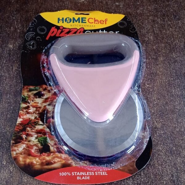 HomeChef Ergonomic Pizza Cutter with Stainless Steel Rotating Blade (1 Pc)