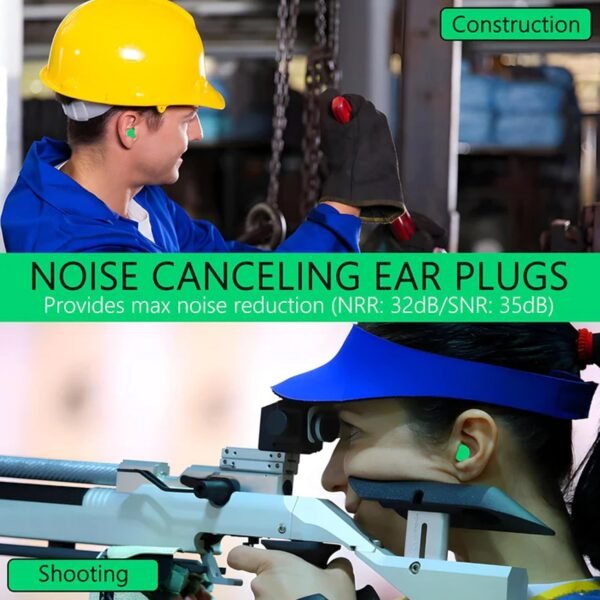 earpluge-04.jpg Reusable Noise Reduction Foam Ear Plugs (2 Pair Set)