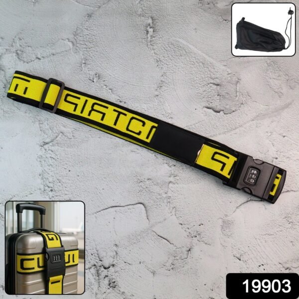 Heavy-Duty Adjustable Luggage Strap - (1 Pc)