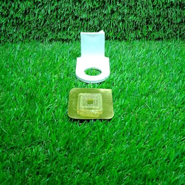 Wall-Mounted Adhesive Hook for Shampoo & Soap, Strong Hold (1pc)